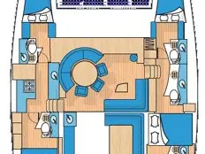 Lagoon Lagoon 570 między profesjonalistami a osobami prywatnymi w Ajaccio