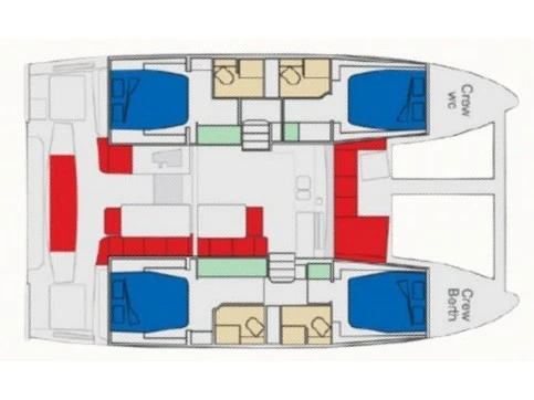 Wynajem łodzi Salerno tanio Lagoon 43