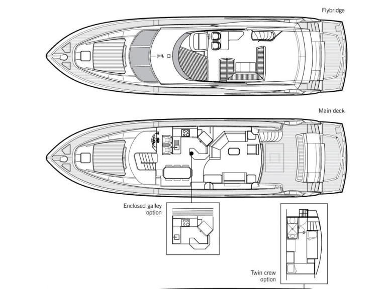 Wynajem w Gouvia- Sunseeker Sunseeker 70 na SamBoat