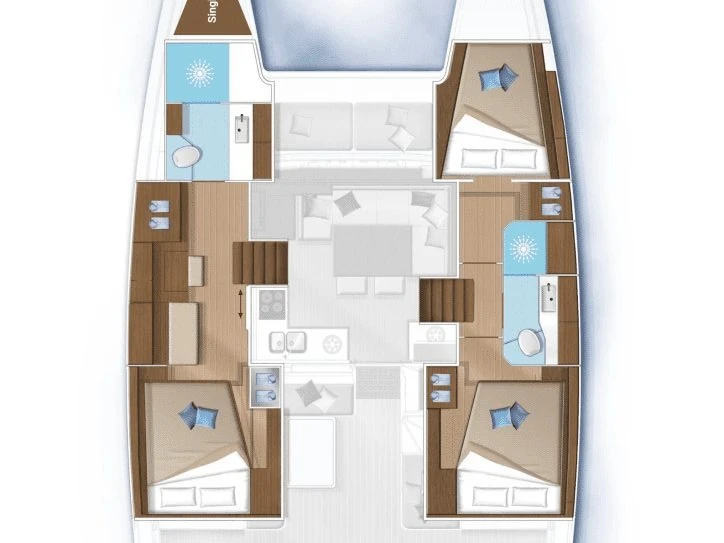 Wynajem Katamaran w Road Town - Lagoon Lagoon 40