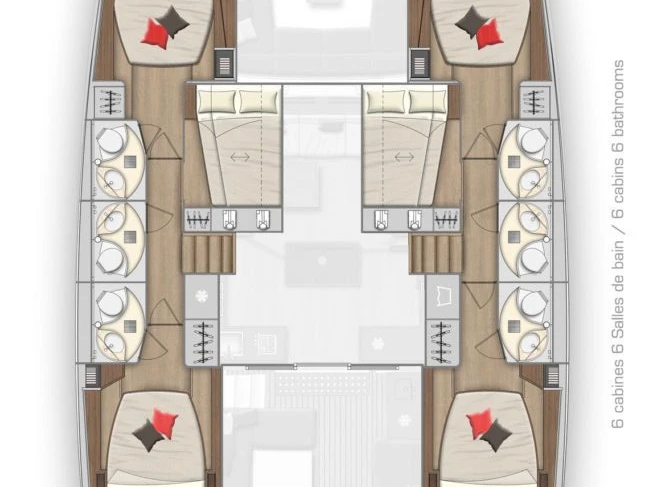 Wynajmij Katamaran z lub bez skippera Lagoon w Road Town