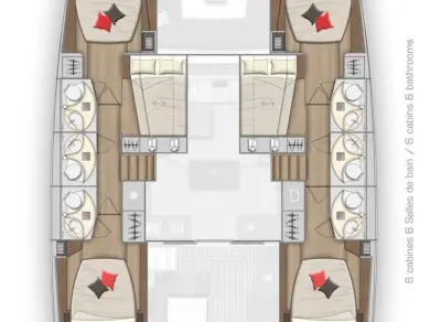 Wynajmij Katamaran z lub bez skippera Lagoon w Road Town