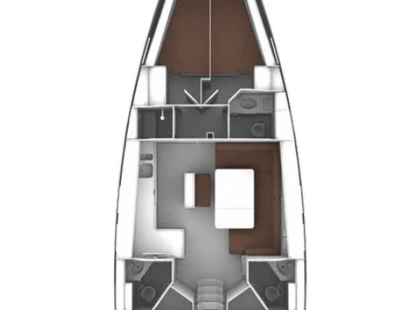 Bavaria Cruiser 46 Style między profesjonalistami a osobami prywatnymi w Lavrio