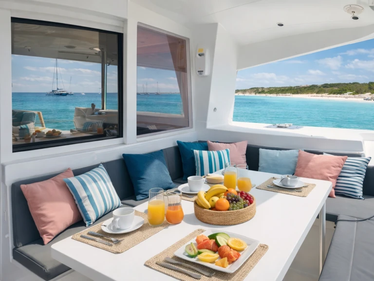 Lagoon Lagoon 400 S2 między profesjonalistami a osobami prywatnymi w Sant Antoni de Portmany