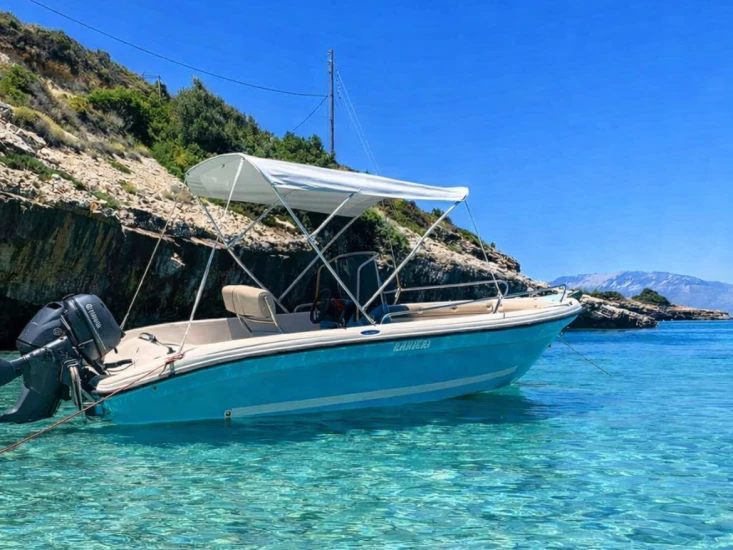 Wynajem łodzi Zakynthos tanio Ranieri 500 Open