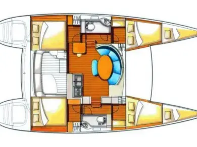 Wynajmij Lagoon Lagoon 380 w Roses