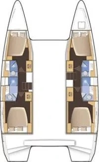 Wynajmij Lagoon Lagoon 42 w Le Marin