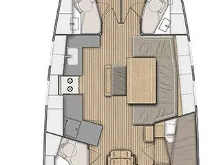 Wynajem Żaglowiec Bénéteau z patentem 