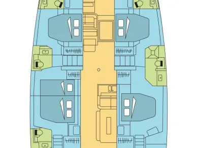 Wynajem Katamaran w Nassau - Bali Bali 4.8