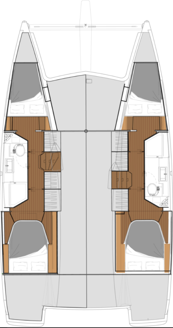 Fountaine Pajot Isla 40 między profesjonalistami a osobami prywatnymi w Road Town