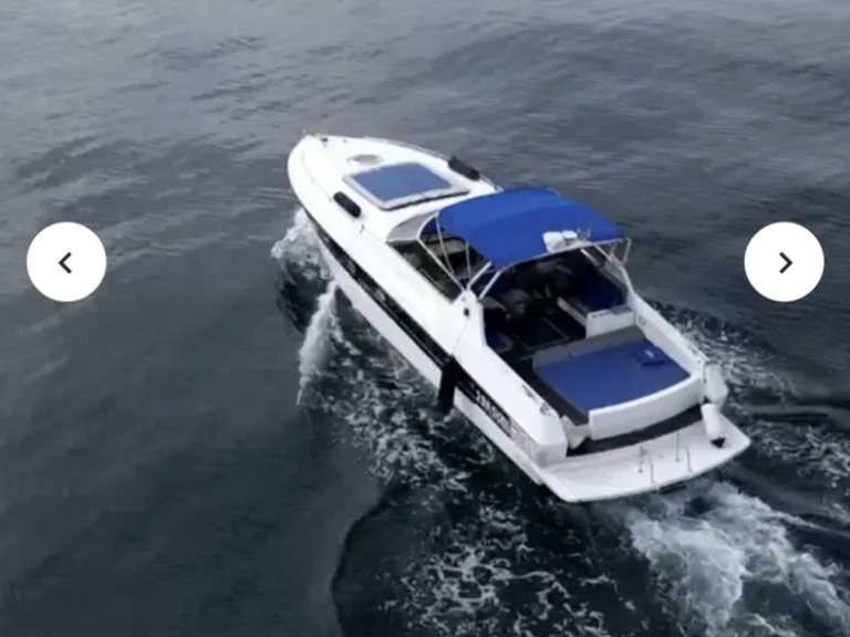 Wynajem Motorówka Partenautica z patentem 