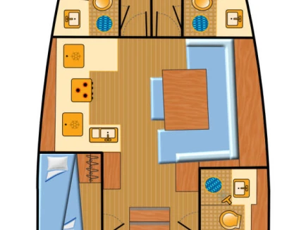 Wynajem Żaglowiec Jeanneau z patentem 