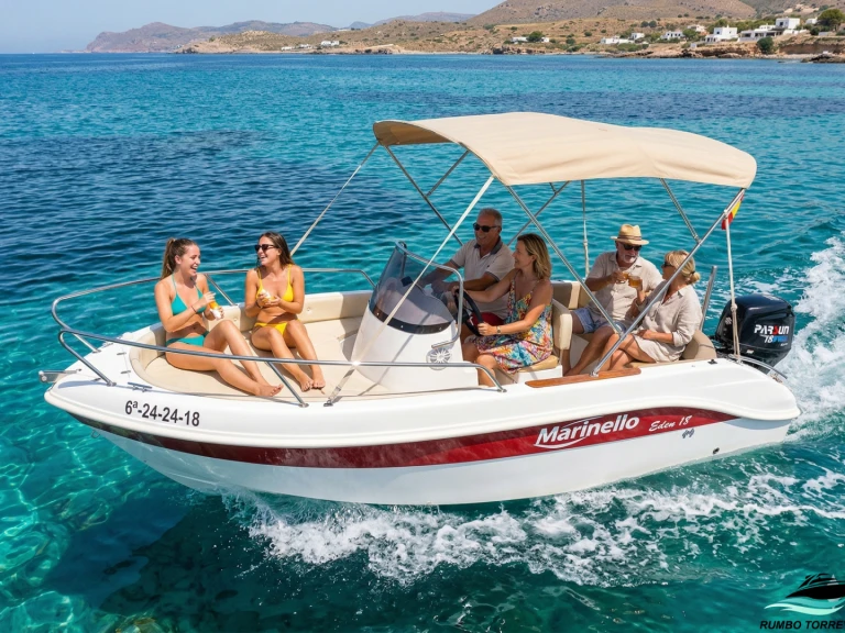Marinello Fisherman 17 między profesjonalistami a osobami prywatnymi w Torrevieja