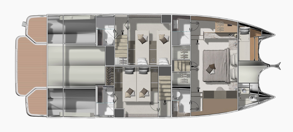 Wynajem łodzi 2 PRESTIGE M48 w Ajaccio na SamBoat 
