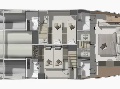 Wynajem łodzi 2 PRESTIGE M48 w Ajaccio na SamBoat 