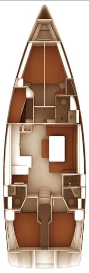 Wynajem łodzi Gouvia tanio Cruiser 51 Style