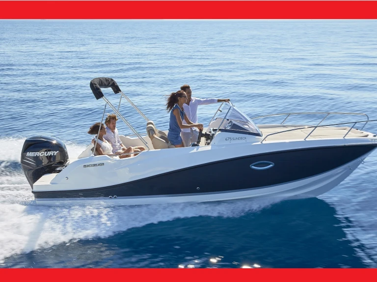 Wynajem Motorówka w Biograd na Moru - Quicksilver Activ 675 Sundeck
