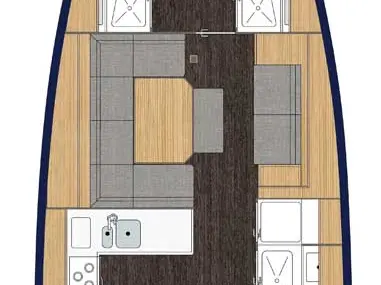 Wynajem Żaglowiec w Lefkáda - Bavaria Bavaria C45