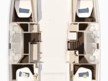 Wynajem w Donji Seget- Fountaine Pajot Fountaine Pajot FP 44 Quatuor - 4 + 1 cab. na SamBoat