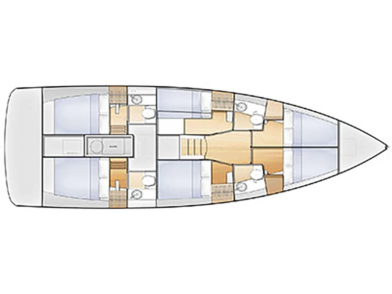 Wynajem w Nea Peramos- Jeanneau Sun Loft 47 (7 cab.) na SamBoat