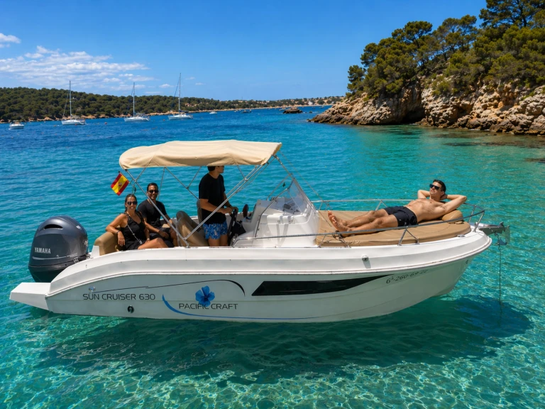 Wynajem łodzi Palma de Mallorca tanio Pacific Craft 630
