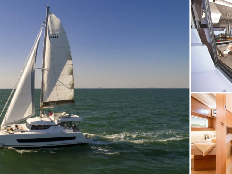 Wynajem Katamaran Bali z patentem 
