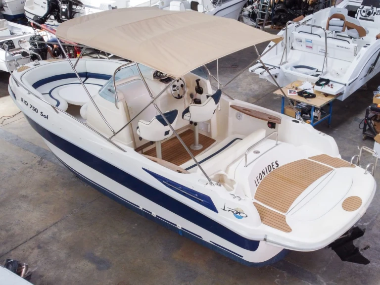 Wynajem Motorówka Rio z patentem 