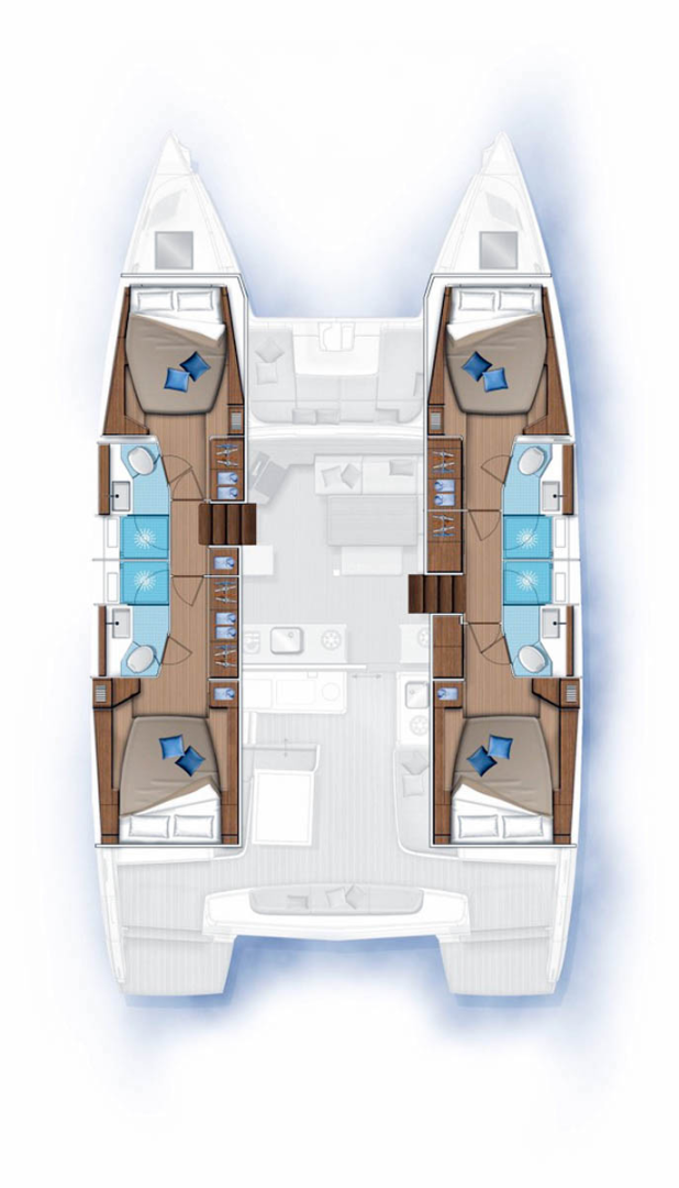 Wynajmij Lagoon Lagoon 46 w Alimos