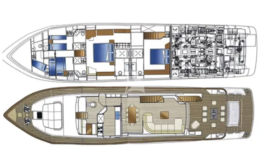 Luksusowy jacht do wynajmu w Neapol w najlepszej cenie