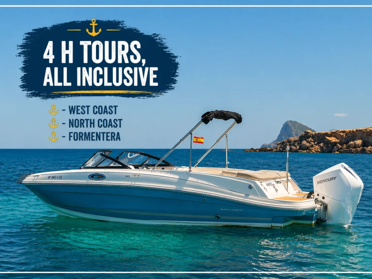 Wynajem łodzi Bayliner VR6 w Sant Antoni de Portmany na SamBoat 