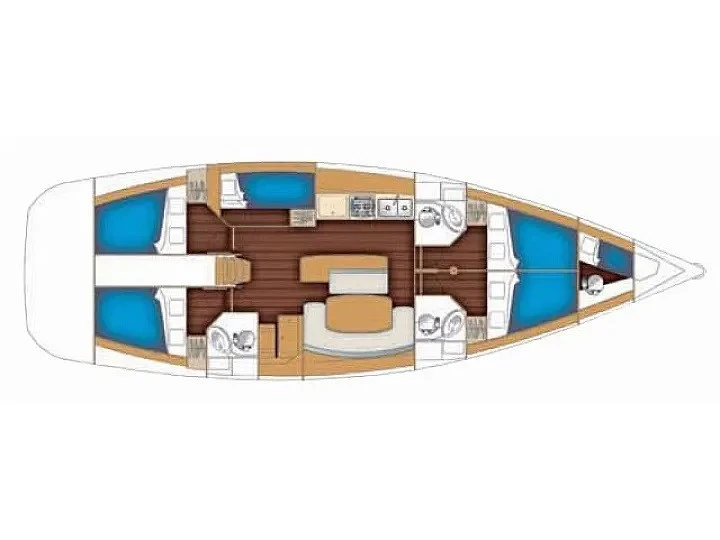 Wynajem w Alimos- Bénéteau Cyclades 50.5 (5 cab) na SamBoat