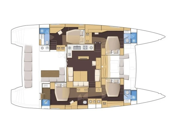 Wynajem Katamaran w Alimos - Lagoon Lagoon 560 S2