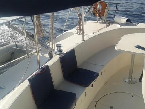Fountaine Pajot Belize 43 między profesjonalistami a osobami prywatnymi w Lefkáda