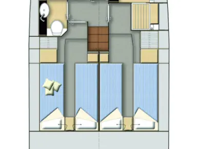 Wynajem Luksusowy jacht w Trogir - Bavaria Virtess 420 Fly