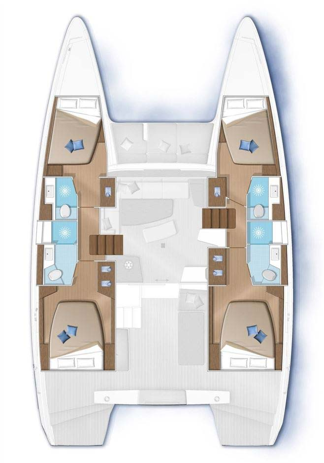 Wynajem w Golfo Aranci- Lagoon Lagoon 42 na SamBoat