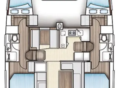 Wynajem łodzi Nautitech Nautitech 40 w Murter-Kornati na SamBoat 