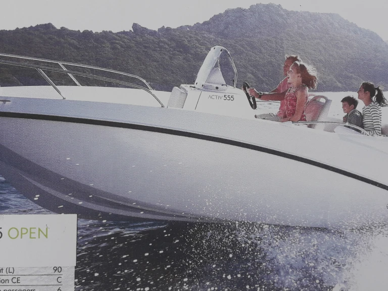 Wynajem łodzi Quicksilver Quicksilver 555 Activ Open w Six-Fours-les-Plages na SamBoat 