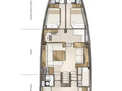 Jeanneau Jeanneau 60 między profesjonalistami a osobami prywatnymi w Alimos