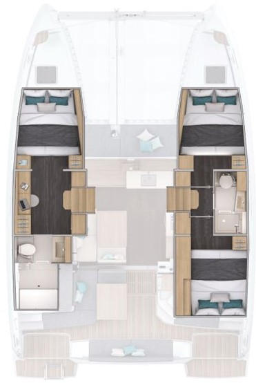 Wynajem w Alimos- Lagoon Lagoon 38 - 3 + 2 cab. na SamBoat
