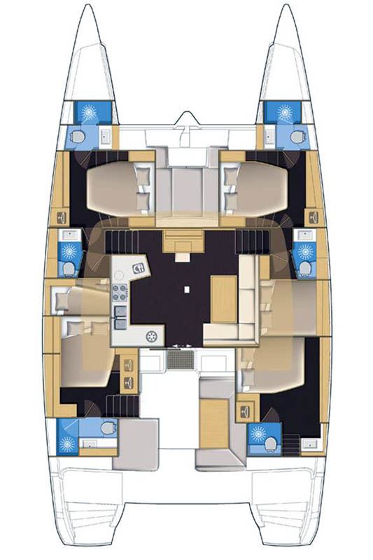 Wynajem Katamaran w Alimos - Lagoon Lagoon 52 F