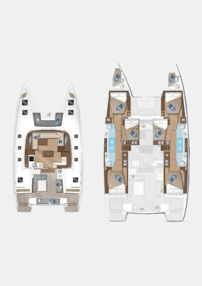 Wynajem Katamaran w Alimos - Lagoon Lagoon 50
