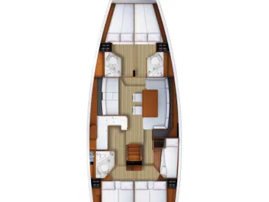 Wynajem łodzi Lavrio tanio Jeanneau 53