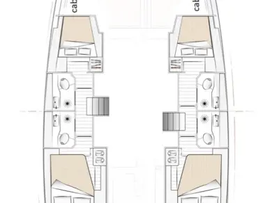 Wynajem Katamaran Excess z patentem 