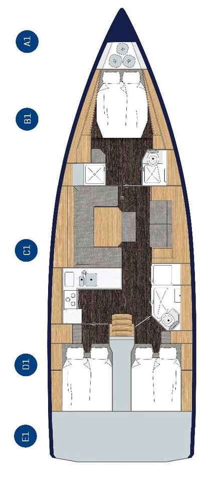 Żaglowiec do wynajmu w Zadar w najlepszej cenie