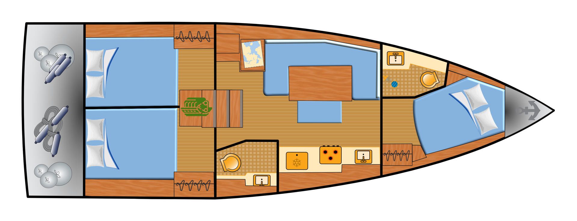 Żaglowiec do wynajmu w Pula w najlepszej cenie