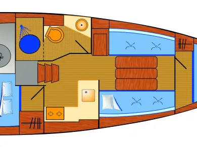 Wynajmij Jeanneau Sun Odyssey 349 w Biograd na Moru