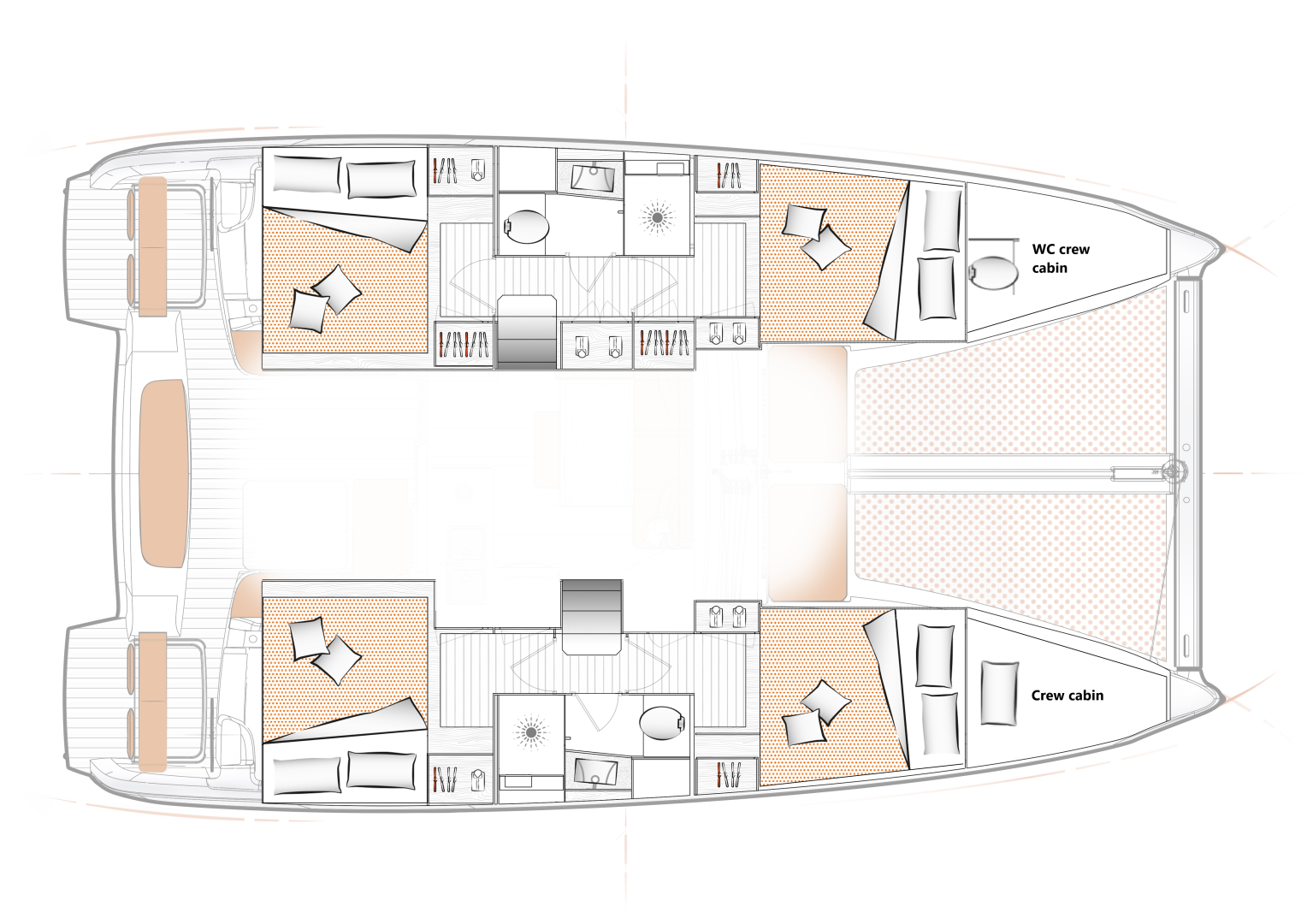 Wynajem Katamaran w Ligia - Excess Excess 11