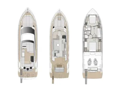 Wynajem w Sukosan- Ferretti Ferretti Yachts 500 - 3 + 1 cab na SamBoat