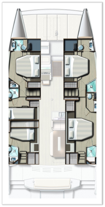 Wynajem łodzi Bali Bali 4.8 w Trogir na SamBoat 