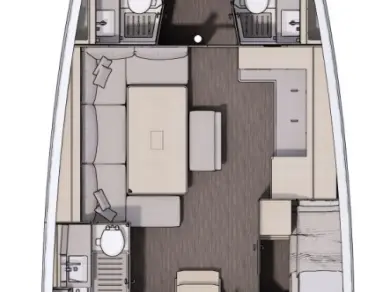 Wynajem Żaglowiec w Biograd na Moru - Dufour Dufour 470